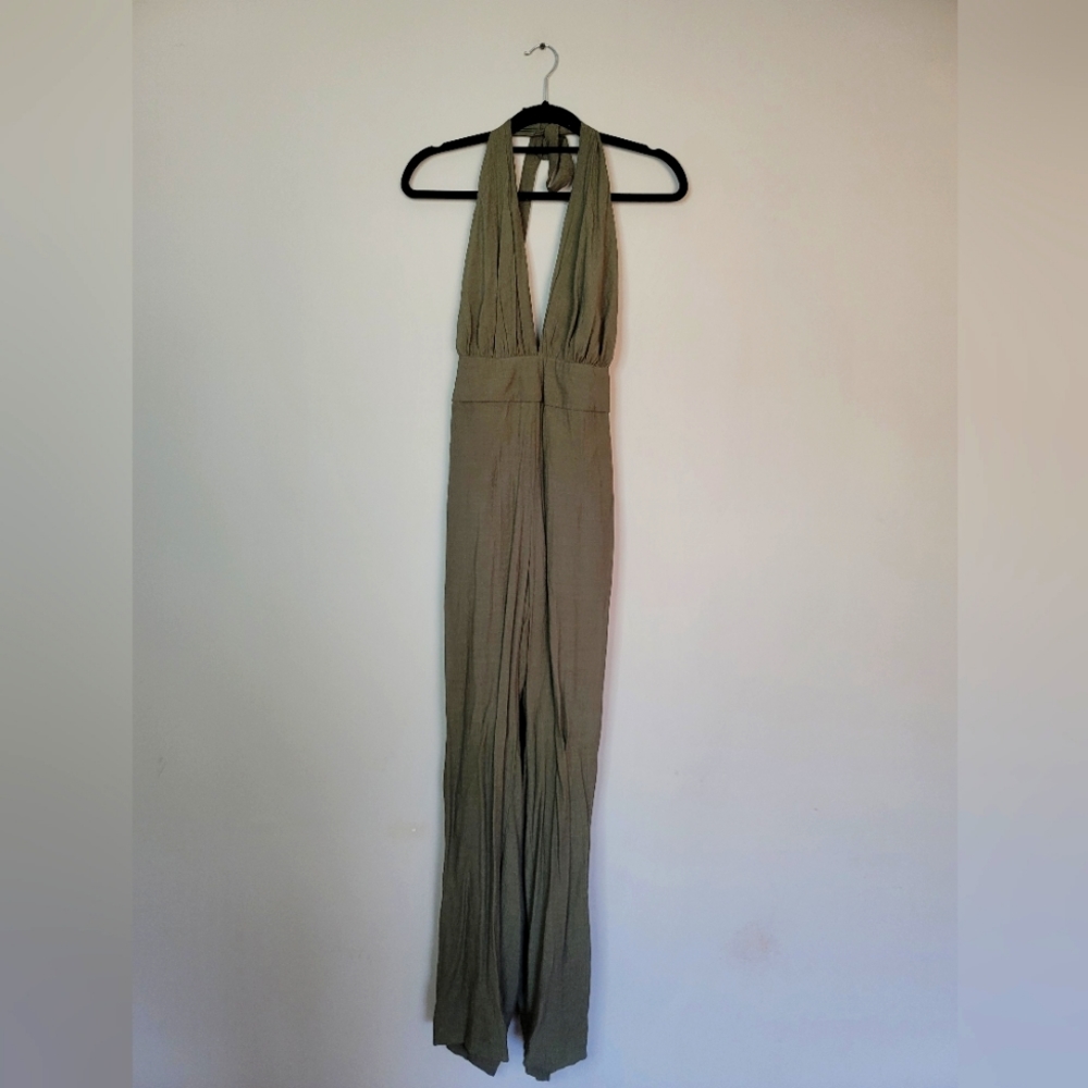 Army Green Jumpsuit